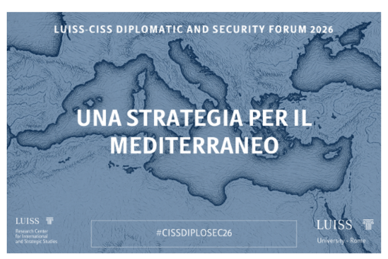 Una strategia per il Mediterraneo: locandina