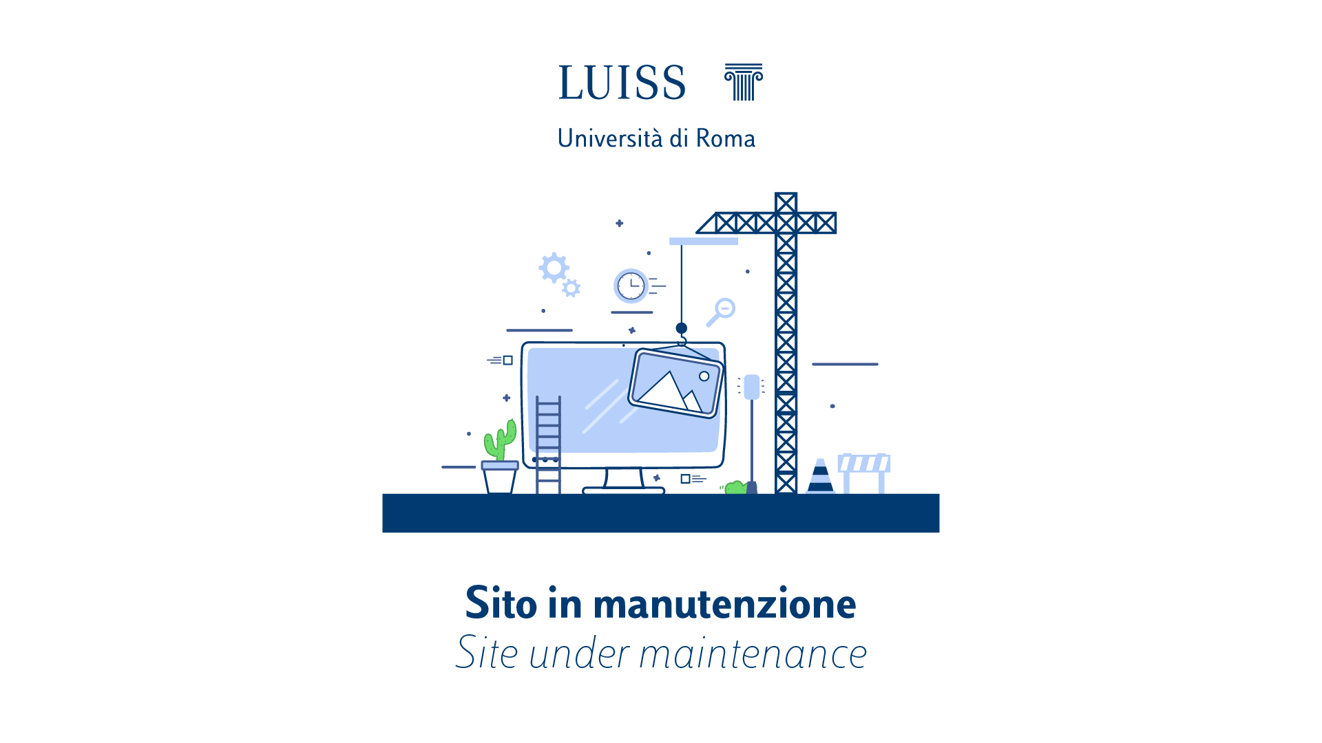 Sito in manutenzione – LUISS Università di Roma